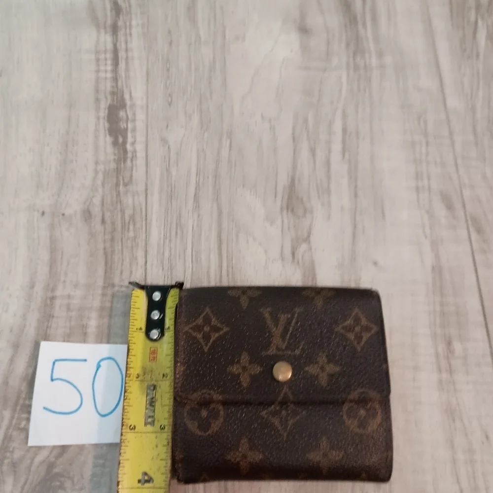 Authentic LOUIS VUITTON Monogram Portefeuille Elise Wallet